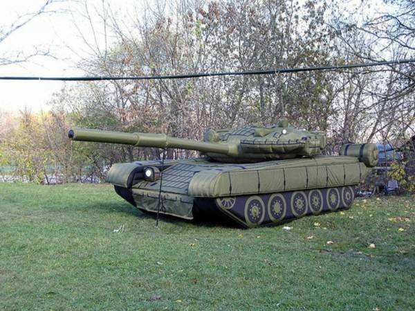 达川陆地军事假目标坦克
